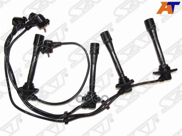 Провода высоковольтные Toyota Avensis (T220) 97-00 / Caldina 92-02 4EFE;5EFE;5EFHE (Квадратное основ Sat арт. ST-90919-22325