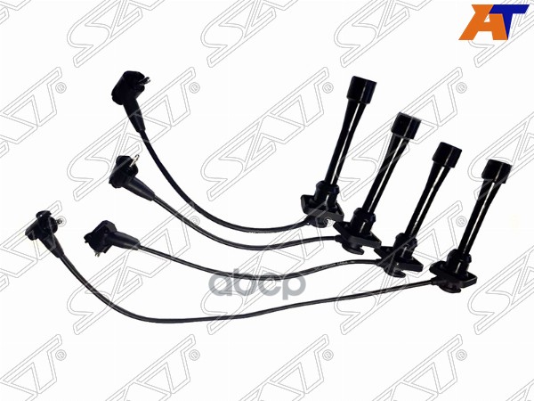 Провода высоковольтные Toyota Caldina (T190,T210) 92-02 / Carina 96-01 7AFE (Квадратное основание) Sat арт. ST-90919-22381