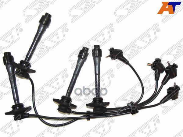 Провода высоковольтные TOYOTA CALDINA #T19# 92-02/RAUM EXZ10/15  97-03 4/5E-FE (квадрат. резин.) Sat арт. ST-90919-22395