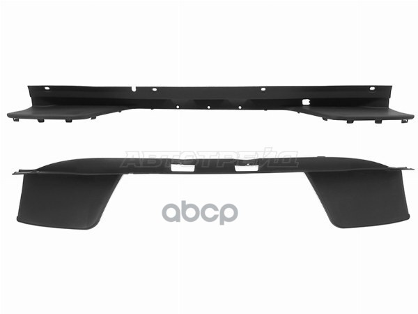 Накладка бампера Volkswagen Amarok 10-20 (Сзади) Sat арт. ST-93-0047