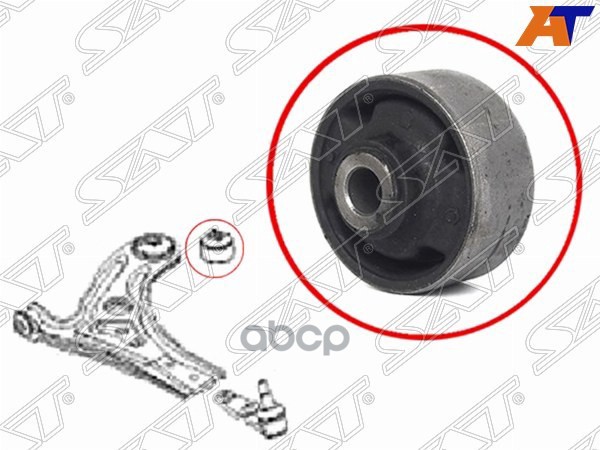 Сайлентблок рычага Chevrolet Aveo 02-11 / Kalos 03-08 Sat арт. ST-96535088