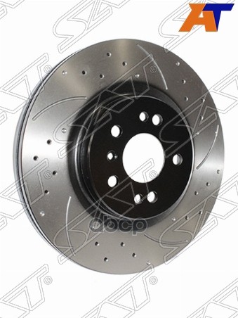 Комплект Дисков Тормозных Передний Перфорированные Mercedes W164 Sat арт. ST-A1644210412PF