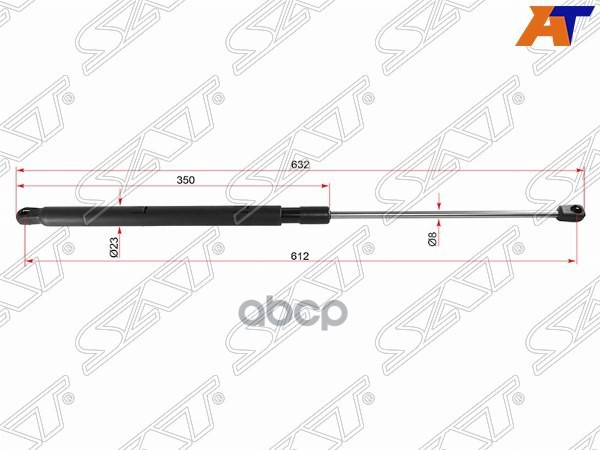Амортизатор капота Mercedes-Benz GLK-Class 08-15 (Справа) Sat арт. ST-A2049801064