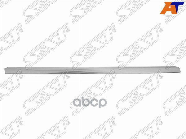 Молдинг бампера Audi A6 04-08 (Спереди/ Справа) Sat арт. ST-AU15-000M-1