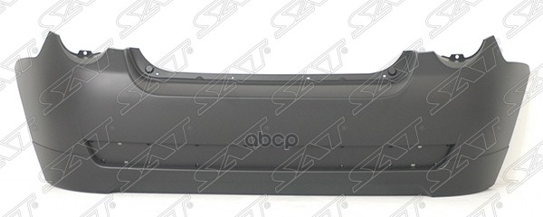 Бампер задний Chevrolet Aveo 05-11 / Daewoo Gentra 05-11 (Под молдинг(и)/ 5D HBK) Sat арт. ST-CVA7-087-0