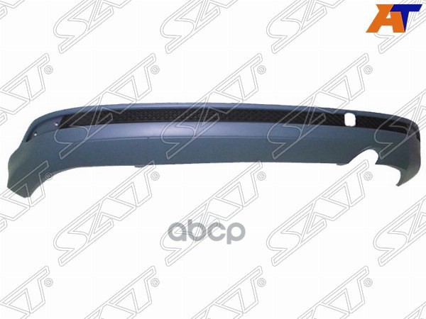 Бампер задний Ford Focus 10-15 (Нижняя часть/ С отверстием под крюк/ Под одну трубу/ 5D HBK) Sat арт. ST-FDA6-087-D0