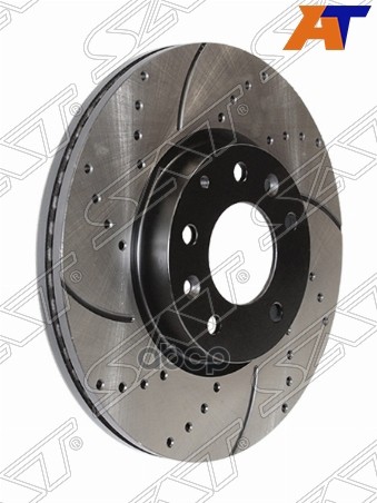 Комплект дисков тормозных передний перфорированные MAZDA 6 GH 07- Sat арт. ST-G33Y-33-25X-PF