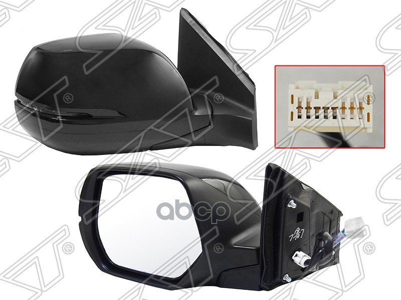 Зеркало Honda Cr-V 12-18 Rh Поворот, 5Конт. Sat арт. ST-HD68-940-1