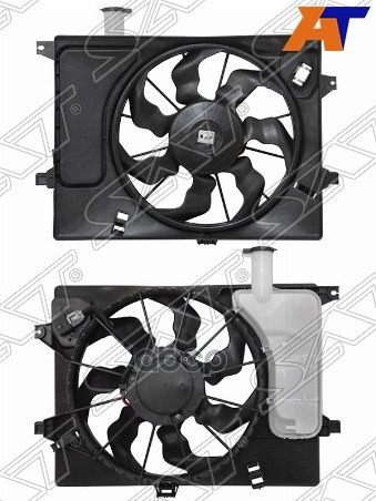 Диффузор радиатора Hyundai Creta 15-20 / Elantra 10-16 Sat арт. ST-HN29-201-0