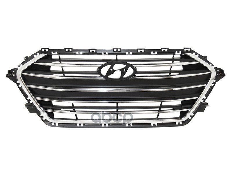 Решетка радиатора Hyundai Elantra 15-19 (Хром) Sat арт. ST-HN32-093-0