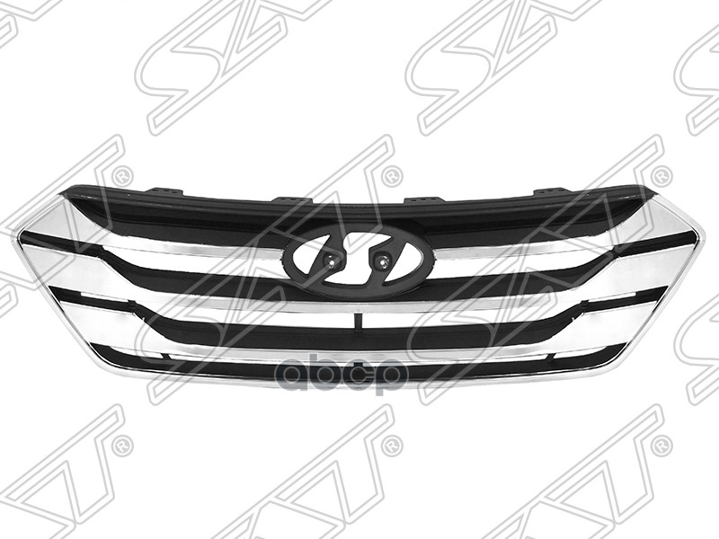 Решетка радиатора Hyundai Santa Fe 12-15 Sat арт. ST-HN67-093-0