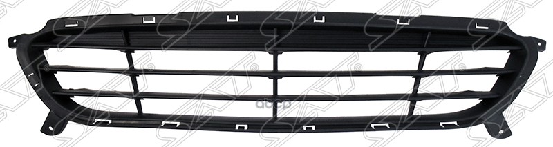 Решетка в бампер Hyundai Solaris 10-14 / Accent 11-17 Sat арт. ST-HNS1-000G-0