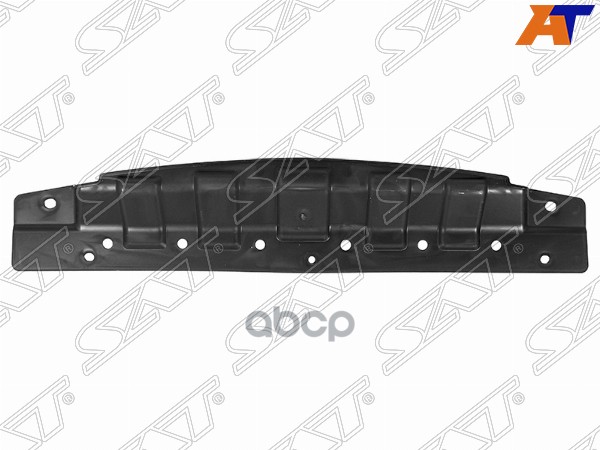 Защита бампера Hyundai Solaris 10-17 / Accent 11-17 (Спереди) Sat арт. ST-HNS1-025-0-R