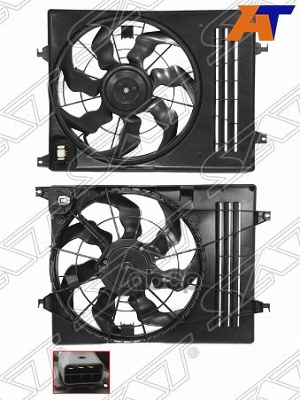 Диффузор Hyundai ix35 09-15 / Tucson 09-15 Sat арт. ST-HY14-201-A0