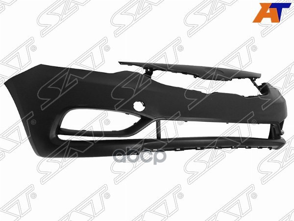 Бампер передний Kia Cerato 13-16 (Под ПТФ/ С отверстием под крюк) Sat арт. ST-KA54-000-0