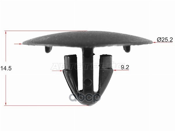 Клипса обшивки капота TOYOTA/LEXUS (Продажа по 10шт) Sat арт. ST-KJ-307