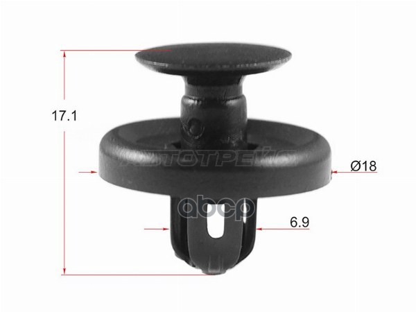 Клипса (защиты бампера TOYOTA/LEXUS/SUBARU (Продажа по 10шт)) Sat арт. ST-KJ-323