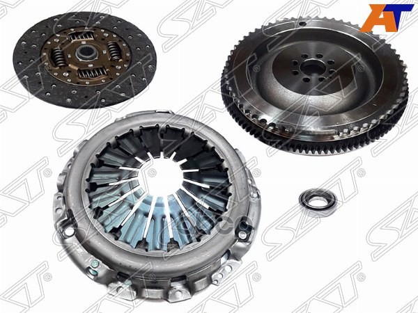 Комплект сцепления NISSAN PATHFINDER 2.5D 05-/NAVARA 2.5D 06-(с маховиком) Sat арт. ST-KNS-2502F