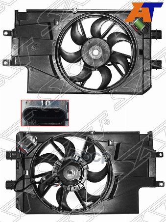 Диффузор LADA Granta 11- / Kalina 13-18 Sat арт. ST-LD01-201-A0