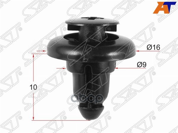 Клипса (защиты бампера GM/SUZUKI (Продажа по 10шт)) Sat арт. ST-M10043