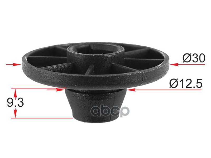 Клипса крепления коврика салона VAG (Продажа по 10шт) Sat арт. ST-M12526