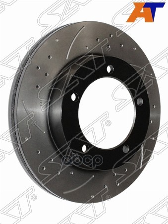 Комплект дисков тормозных передний перфорированные MITSUBISHI Canter FB51#, 568, 637, 668, FE51,53 Sat арт. ST-MB334308PF