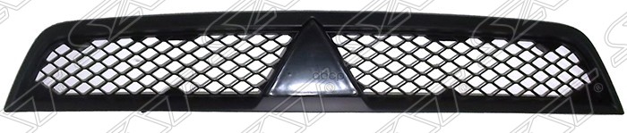 Решетка радиатора Mitsubishi Lancer 07-10 (Чёрная) Sat арт. ST-MBW5-093-0