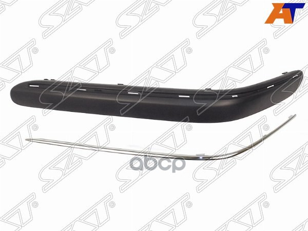 Молдинг бампера Mercedes-Benz C-Class 00-08 (Спереди/ Слева) Sat арт. ST-MD07-000M-2