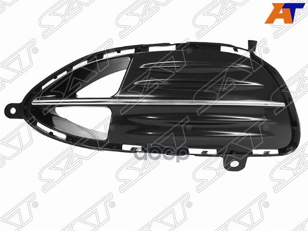 Решетка в бампер Mercedes-Benz E-Class 13-17 (Слева/ AMG) Sat арт. ST-MD09-000G-D2