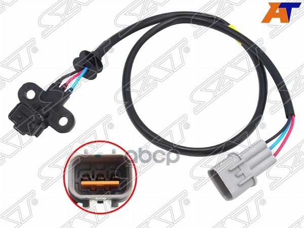 Датчик положения коленвала Mitsubishi Delica 97-07 / Pajero 97-03 Sat арт. ST-MD320622