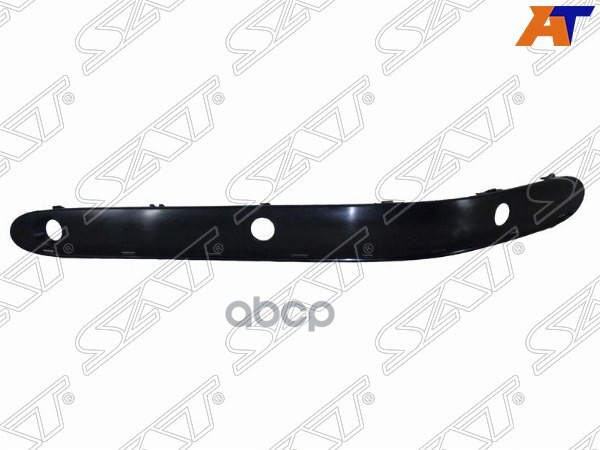 Накладка бампера Mercedes-Benz S-Class 98-02 (Спереди/ Справа/ Под сонары(парктроники)) Sat арт. ST-MD46-000M-A1