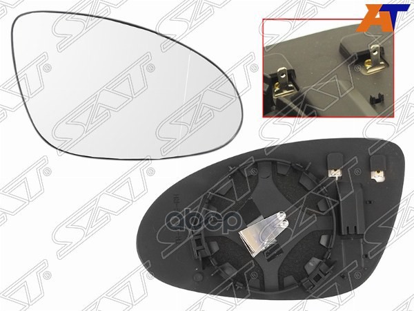 Полотно Зеркала Mercedes W221 05-09 Rh Асферическое С Обогревом Sat арт. ST-MD47-940G-1