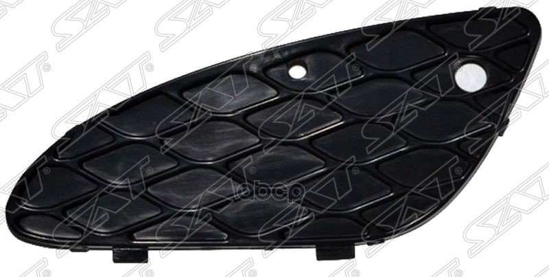 Решетка в бампер Mercedes-Benz E-Class 02-06 (Слева/ Под сонары(парктроники)/ ELEGANCE) Sat арт. ST-MD57-000G-2