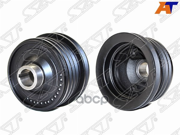Шкив коленвала MITSUBISHI CANTER 4M40 (4 ручейка) Sat арт. ST-ME202494