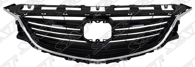 Решетка радиатора Mazda 6 12-15 / Atenza 12-14 (с хром молдингом) Sat арт. ST-MZ27-093-0