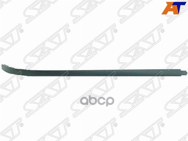 Молдинг бампера Peugeot 307 05-08 (Спереди/ Снизу/ Слева) Sat арт. ST-PG37-000M-C2