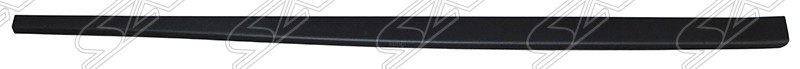 Накладка порога Nissan Terrano 14-22 / Renault Duster 10-21 (Слева/ черная) Sat арт. ST-RND1-521M-2