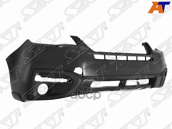 Бампер передний Subaru Forester 16-19 (Под омыватели фар/ Под ПТФ/ С отверстием под крюк) Sat арт. ST-SB68-000-B0