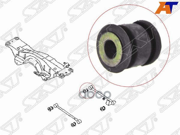 Сайлентблок рычага Subaru Forester 97-08 / Impreza 92-07 Sat арт. ST-SBHSB-20007
