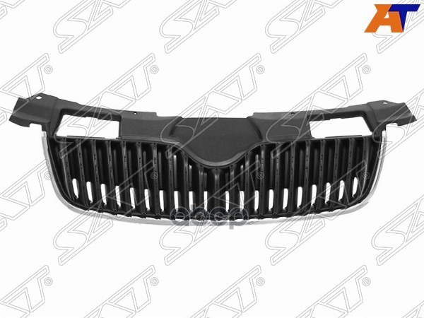 Решетка радиатора Skoda Fabia 07-10 / Roomster 06-10 (с хром молдингом) Sat арт. ST-SD02-093-0