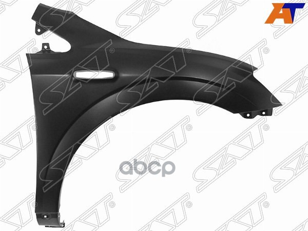 Крыло переднее SsangYong Actyon 05-10 / Actyon Sports 06-12 (Справа/ Под поворот(ы)) Sat арт. ST-SY01-016-1