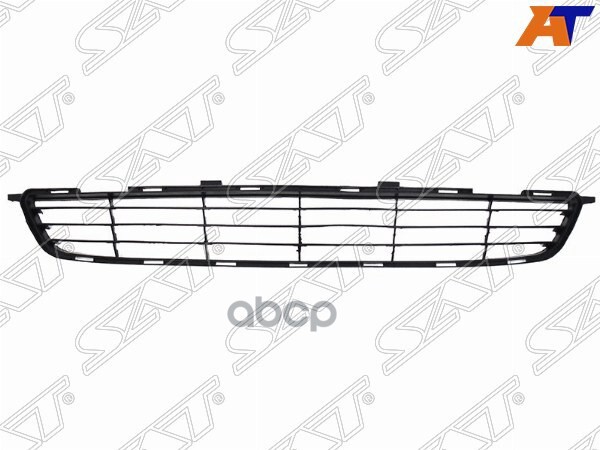 Решетка в бампер Toyota Corolla (E150) 06-10 Sat арт. ST-TY29-000G-0