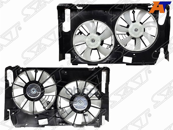 Диффузор радиатора Toyota RAV4 (XA30,XA40) 05-19 / Vanguard 07-13 Sat арт. ST-TYY3-201-0