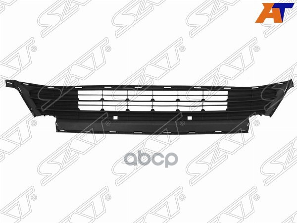 Решетка в бампер Toyota RAV4 (XA40) 15-19 (Снизу) Sat арт. ST-TYY4-000G-D0