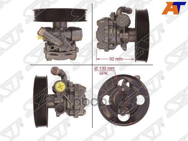 Насос ГУР SUZUKI GRAND VITARA J24B 05-15 Sat арт. ST-VP232