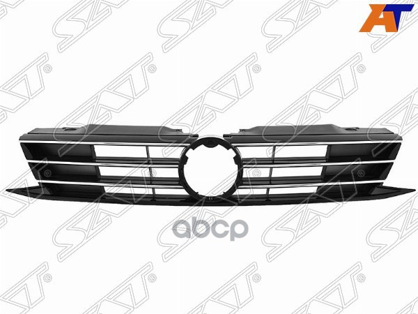 Решетка радиатора Volkswagen Jetta 14-19 Sat арт. ST-VW27-093-A0