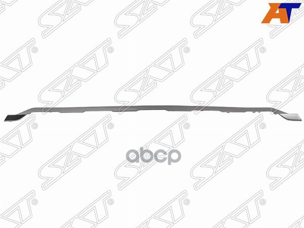 Молдинг бампера Volkswagen Touareg 14-18 (Спереди/ Хром) Sat арт. ST-VW62-000S-M0
