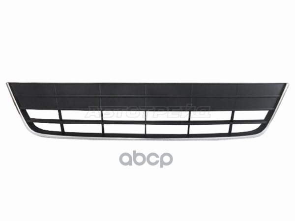 Решетка в бампер Volkswagen Tiguan 11-17 (с хром молдингом) Sat арт. ST-VW70-000G-D0