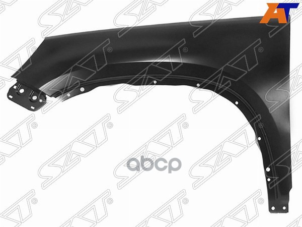 Крыло переднее Volkswagen Tiguan 06-17 (Слева/ Под молдинг(и)) Sat арт. ST-VW70-016-2