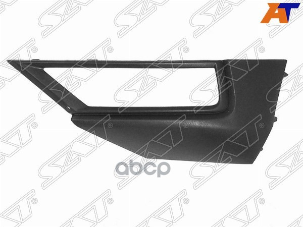 Накладка бампера Volkswagen Tiguan 16-21 (Спереди/ Слева/ Снизу) Sat арт. ST-VW71-000M-2